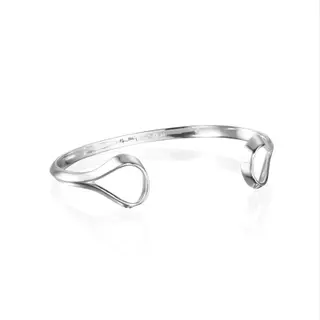 Produktfoto för Folded Cuff Armband Silver S
