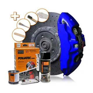 Produktfoto för FOLIATEC Brake Caliper Lacquer Set, Blå, Emaljfärg, Vätska