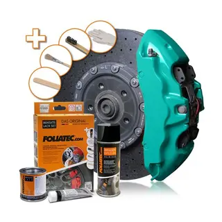 Produktfoto för Foliatec Bremsekaliberlak ocean turgoise pensel