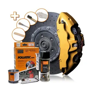 Produktfoto för Foliatec Bremsekaliberlak Prestige gold metallic pensel