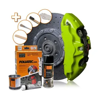 Produktfoto för Foliatec Bremsekaliberlak toxic green pensel