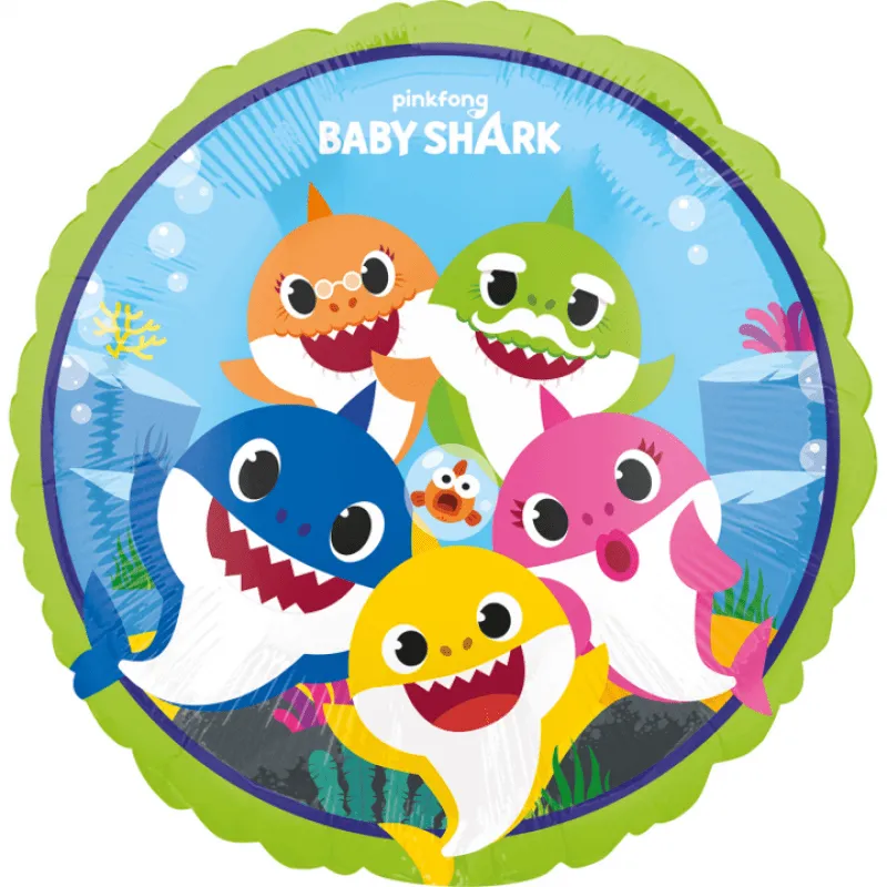 Alternativ bild 0 för Folieballon Baby Shark