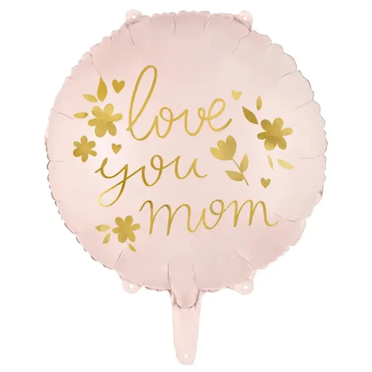 Alternativ bild 0 för Folieballong "love you mom" 45cm