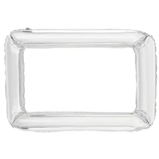 Produktfoto för Folieballong Silverram 87x72cm