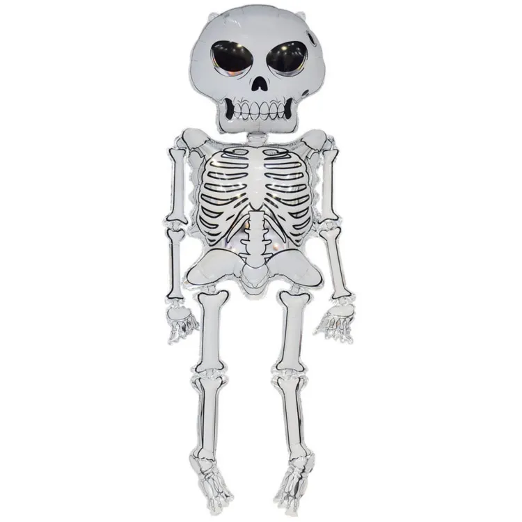 Alternativ bild 0 för Folieballong Skelett 158 cm