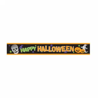 Produktfoto för Foliebanderoll Happy Halloween 270 cm
