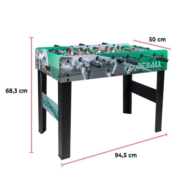 Bild 2 för Foosball bord 94,5 x 50 x 68,3 cm