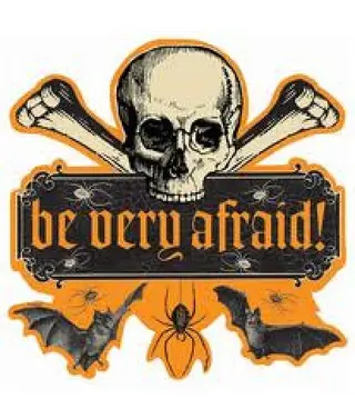 Produktfoto för Formklippt Halloween-skylt