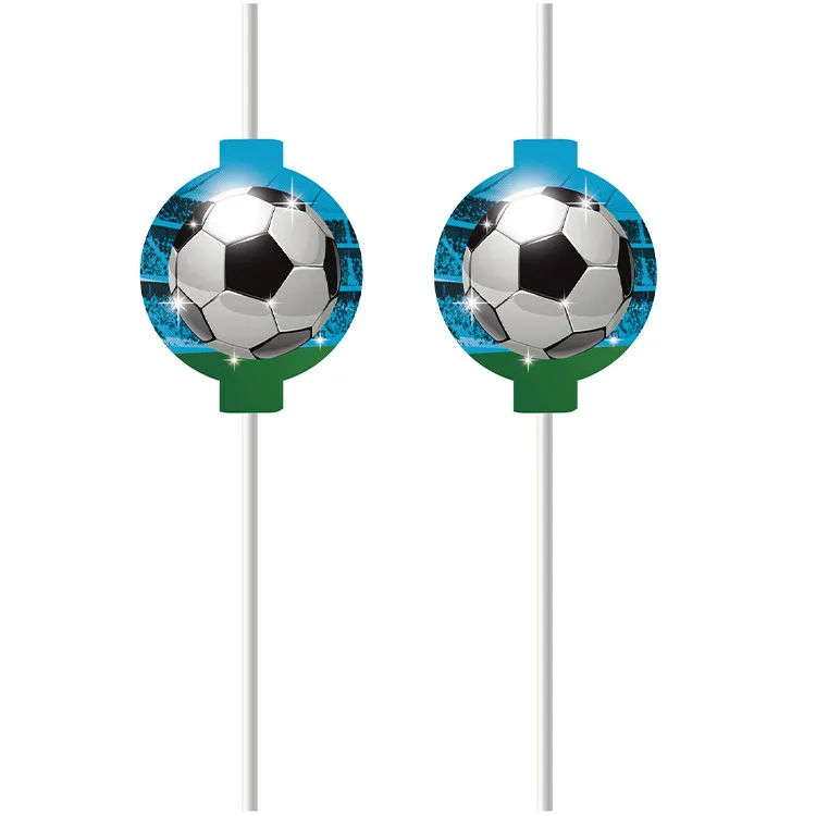 Alternativ bild 0 för Fotboll Sugrör 4-pack