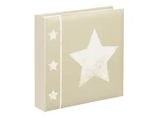 Produktfoto för Fotoalbum Hama Skies beige för 10x15 cm med 100 sidor 220mm x 225mm