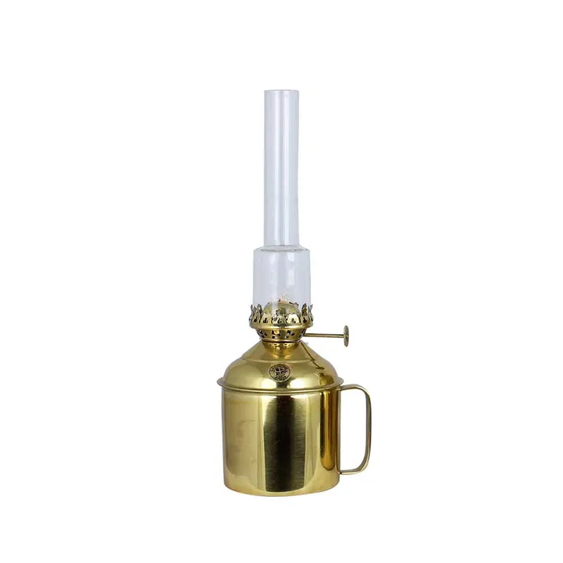 Bild 1 för Fotogenlampa Linné Mässing Stor Ø 10 x 33 cm