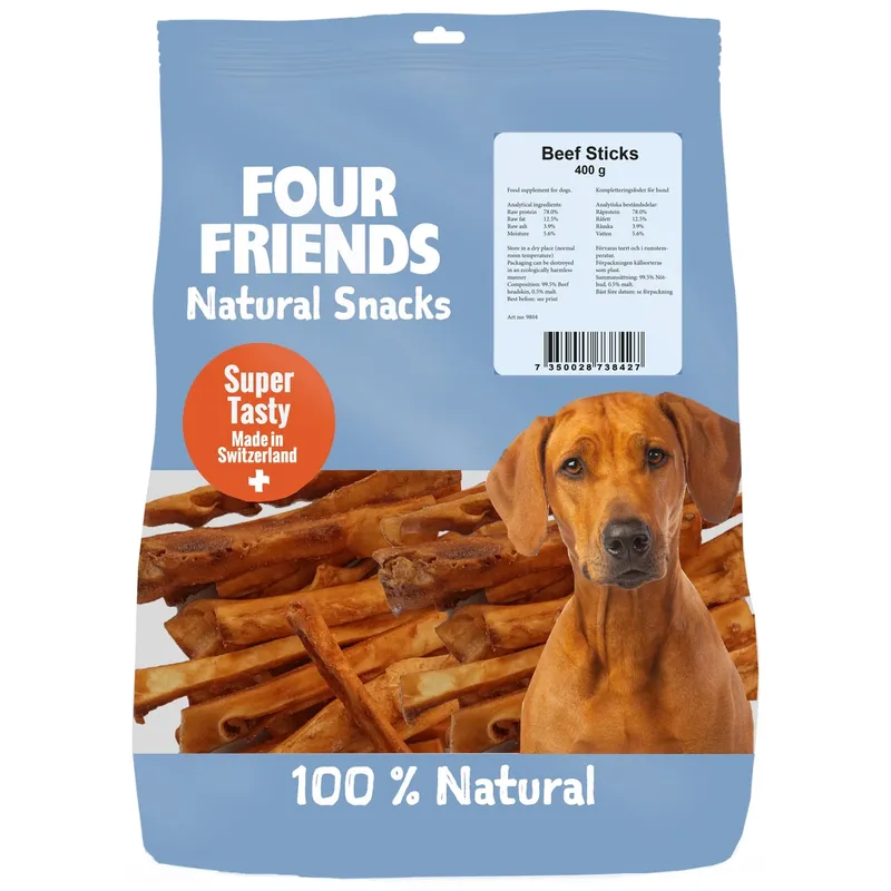 Bild 2 för FourFriends Beef Sticks 400 g