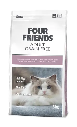 Produktfoto för FourFriends Cat Adult Grain Free (6 kg)
