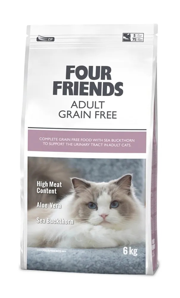 Alternativ bild 0 för FourFriends Cat Adult Grain Free (6 kg)