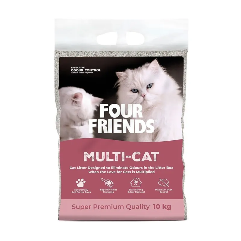 Alternativ bild 0 för FourFriends Cat Litter MultiCat 10 kg