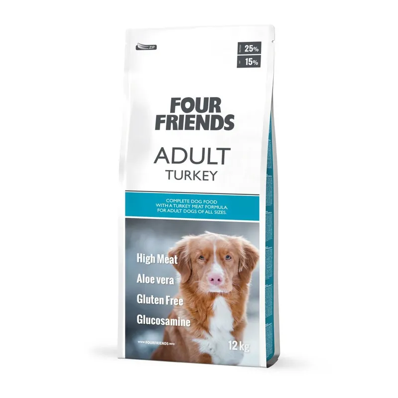 Alternativ bild 0 för FourFriends Dog Adult Turkey (12 kg)