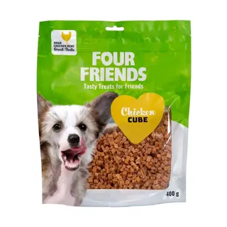 Produktfoto för FourFriends Dog Chicken Cube 400 g