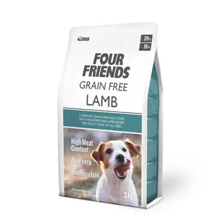 Produktfoto för FourFriends Dog GF Lamb 3 kg