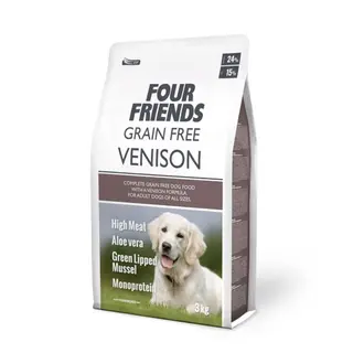 Produktfoto för FourFriends Dog GF Venison 3 kg
