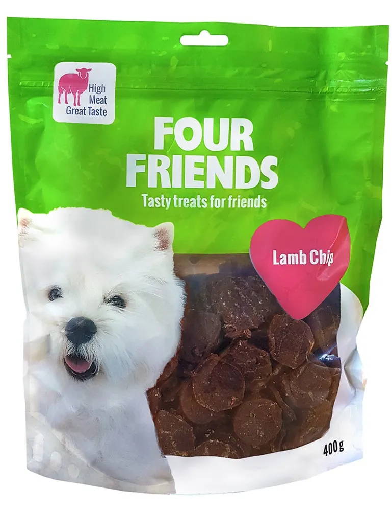 Alternativ bild 0 för FourFriends Dog Lamb Chip (400 g)
