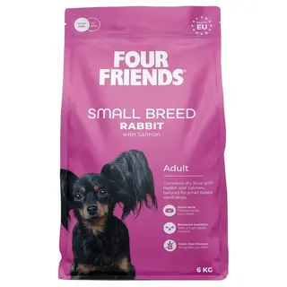 Produktfoto för FourFriends Dog Small Breed Rabbit 6 kg