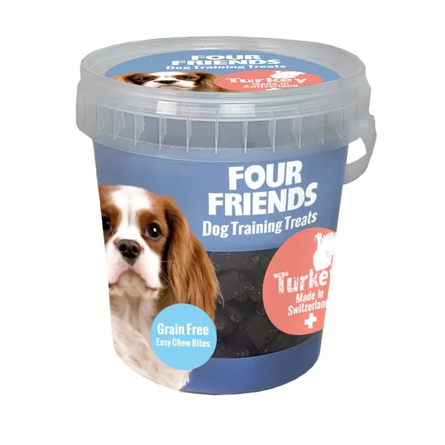 Alternativ bild 0 för FourFriends Dog Training Treats Grain Free Turkey 400 g