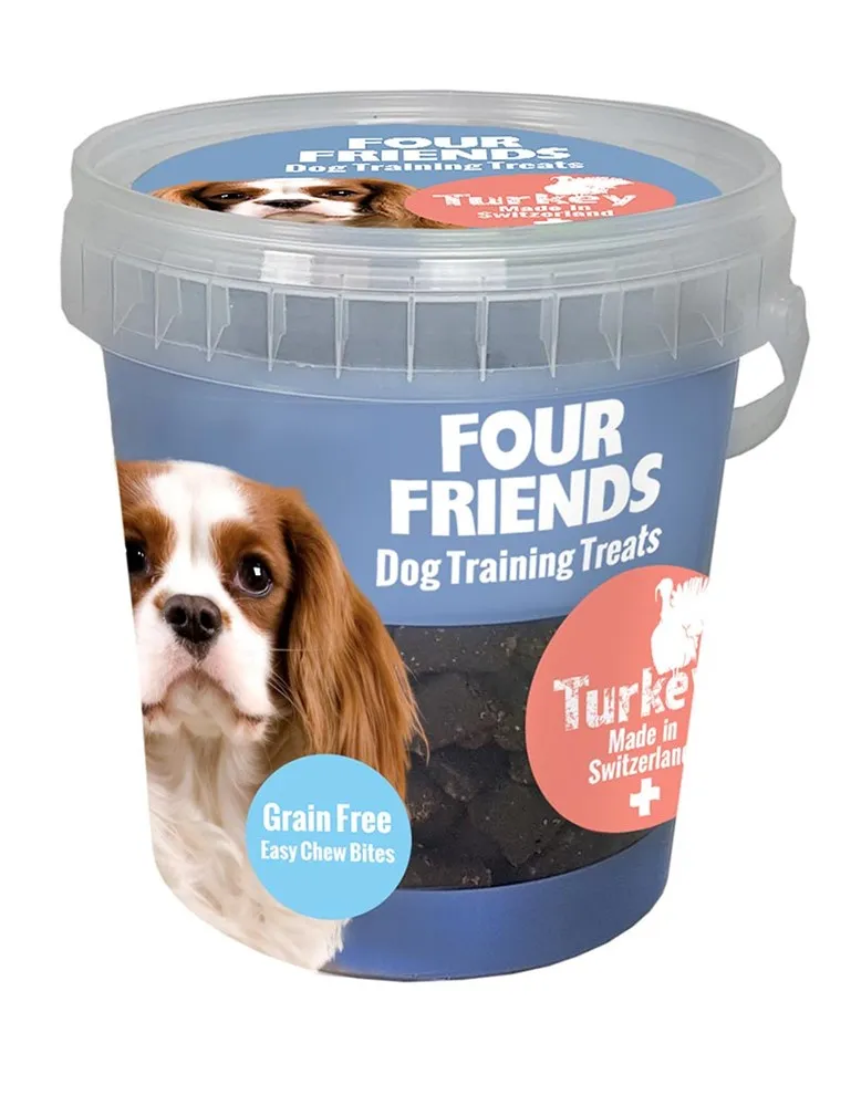 Alternativ bild 0 för FourFriends Dog Training Treats Grain Free Turkey 400 g