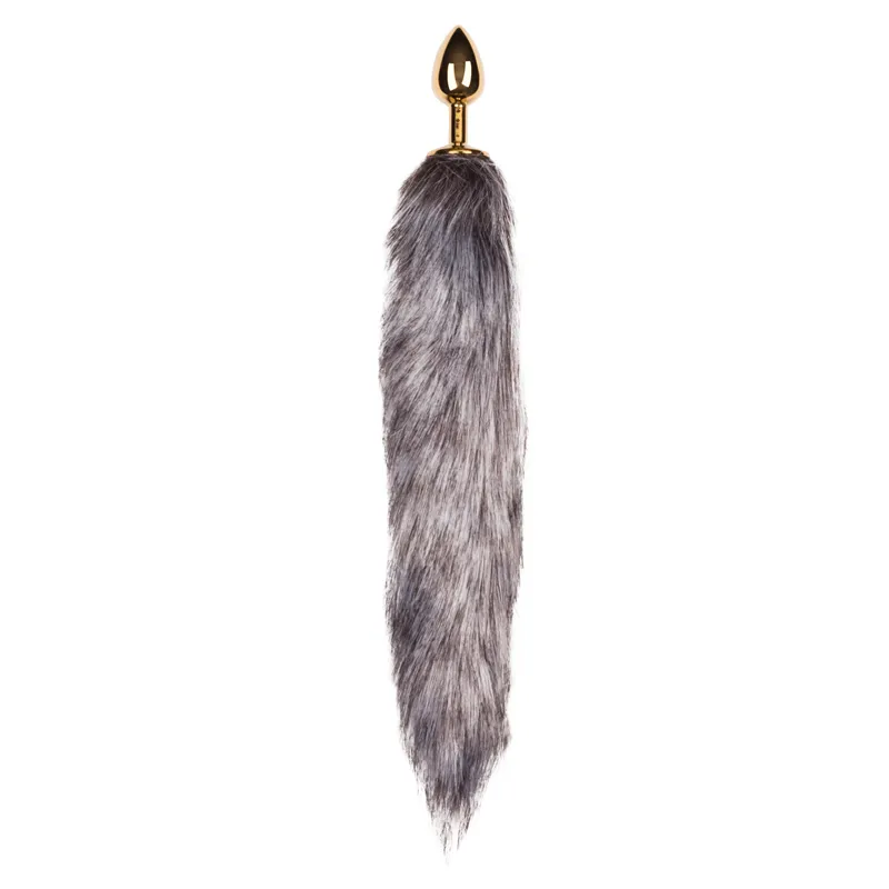 Bild 2 för Fox Tail Plug No.5 -Gold