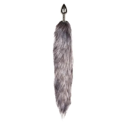 Bild 2 för Fox Tail Plug No.5 -Silver