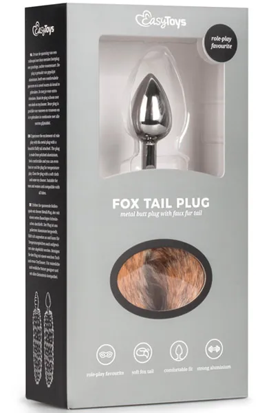 Bild 2 för Foxy Tail Plug Silver No 7