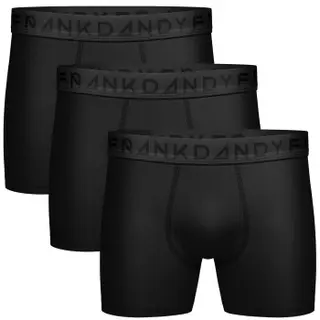 Produktfoto för Frank Dandy Kalsonger 3P Legend Organic Boxers Svart ekologisk bomull Medium Herr