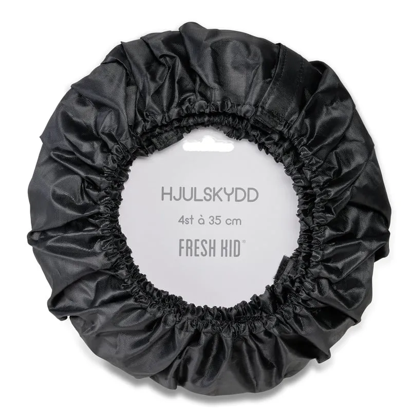 Bild 1 för Fresh Kid Hjulskydd Svart 4-pack