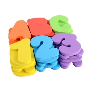 Produktfoto för Fresh Kid Tub Fun Badlek Siffror och Bokstäver 36st