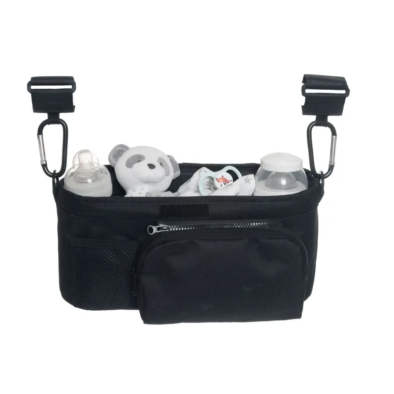Bild 2 för Fresh Kid Vagn Organizer Delux 3-in-1 Svart