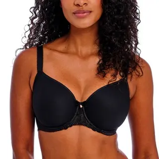 Produktfoto för Freya BH Loveland Moulded Spacer Bra Helsvart F 75 Dam