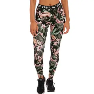 Produktfoto för Freya Ecosculpt Leggings Svart mönstrad Medium Dam