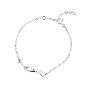 Produktfoto för Friendship Armband Silver 16-19 cm