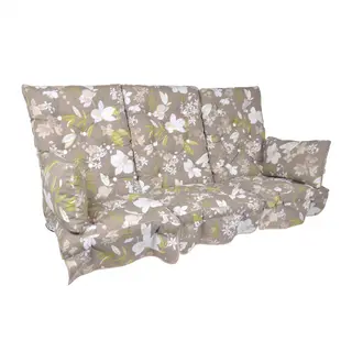 Produktfoto för Fritab, Hammockdynor Hög Rygg Beige Botanical