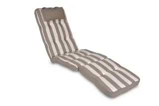 Produktfoto för Fritab, Woodline Däckstolsdyna Taupe randig