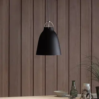 Produktfoto för Fritz Hansen - Caravaggio P2 Taklampa Mat Svart 3m