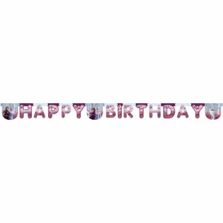 Produktfoto för Frost 2 Happy Birthday banner