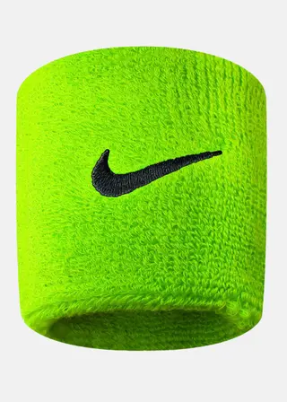 Produktfoto för Frotki na rękę Nike Swoosh 2 vnt. limonkowe NNN04710