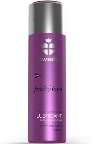 Produktfoto för Fruity Love Glidmedel - Sweet Raspberry Rhubarb