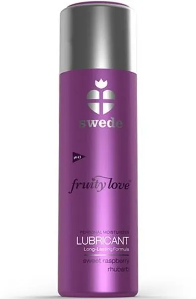 Bild 1 för Fruity Love Glidmedel - Sweet Raspberry Rhubarb