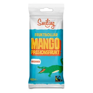 Produktfoto för Fruktbollar Mango/Passionsfrukt