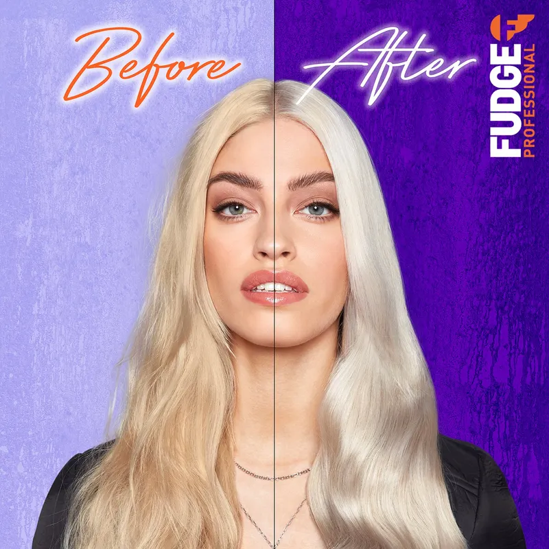 Bild 2 för Fudge Clean Blonde Damage Rewind Violet-Toning Shampoo 250 ml