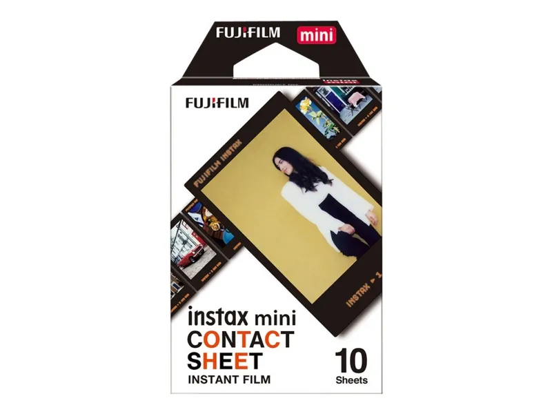 Alternativ bild 0 för Fujifilm Instax Mini Contact Sheet - Färgfilm för snabbframkallning - instax mini - ISO 800 - 10 exponeringar