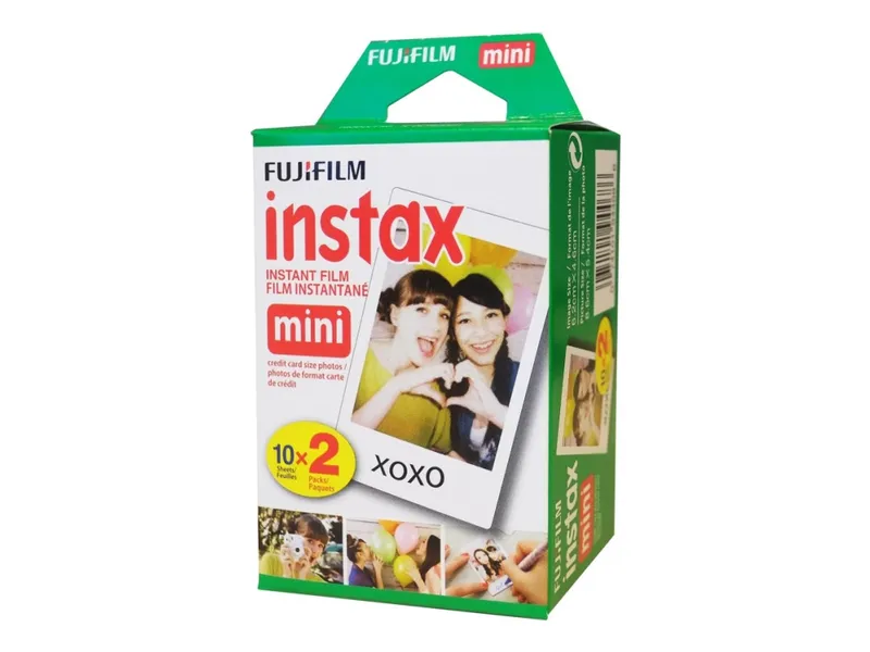 Alternativ bild 0 för Fujifilm Instax Mini - Färgfilm för snabbframkallning - ISO 800 - 10 exponeringar - 2 kassetter
