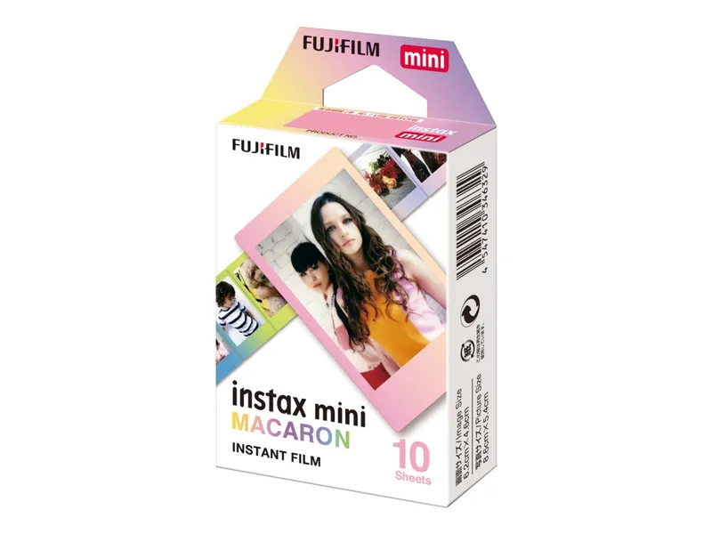 Alternativ bild 0 för Fujifilm Instax Mini MACARON - Färgfilm för snabbframkallning - ISO 800 - 10 exponeringar