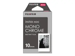 Produktfoto för Fujifilm Instax Mini Monochrome - Svartvit film för snabbframkallning - instax mini - ISO 800 - 10 exponeringar